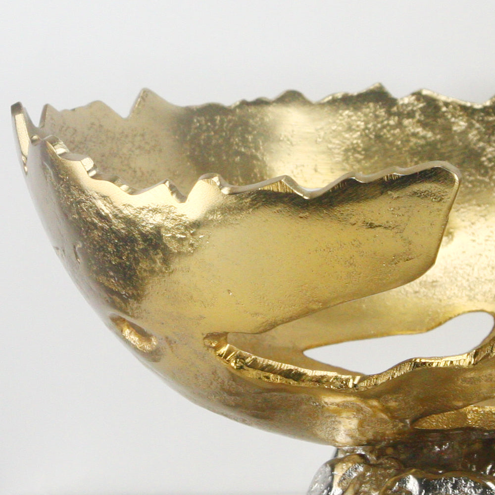 Sculpture moderne de bol lunaire