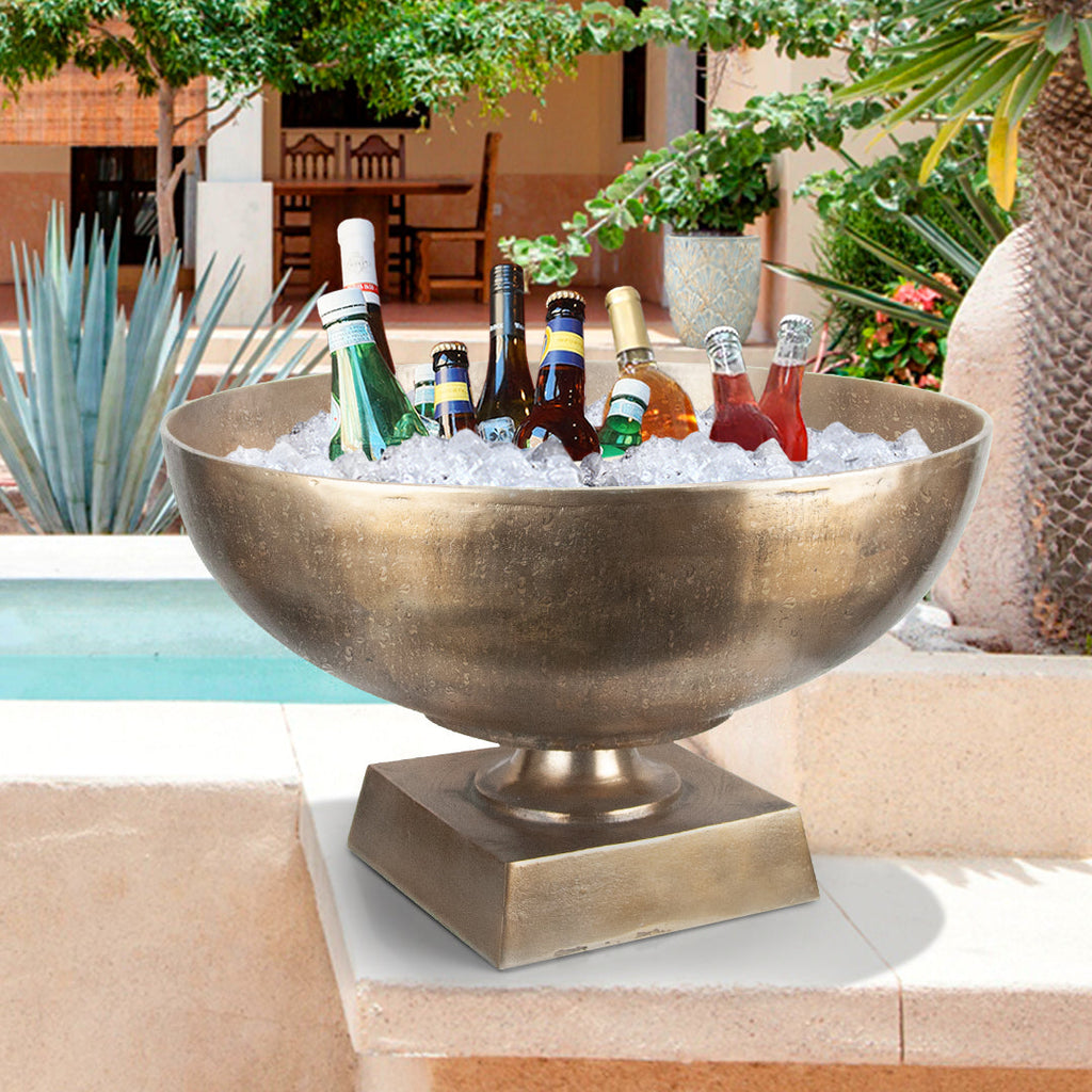 Grand bol décoratif pour baignoire à boissons