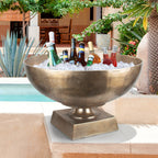 Grand bol décoratif pour baignoire à boissons