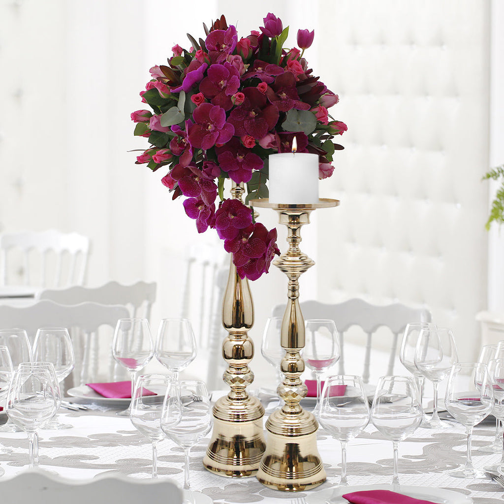 Support pour bougie pilier