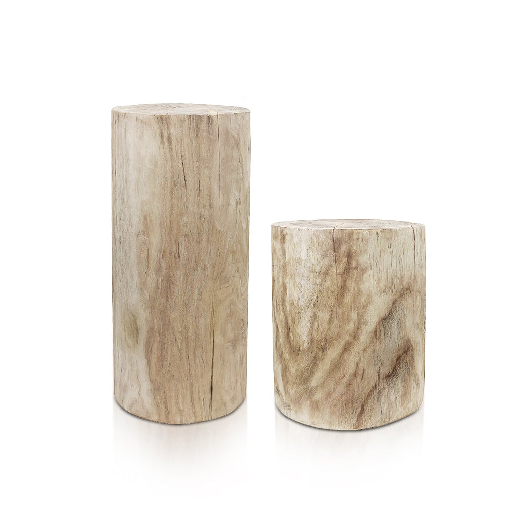 Socle en bois naturel Nova