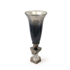 Centre de table décoratif en nickel antique