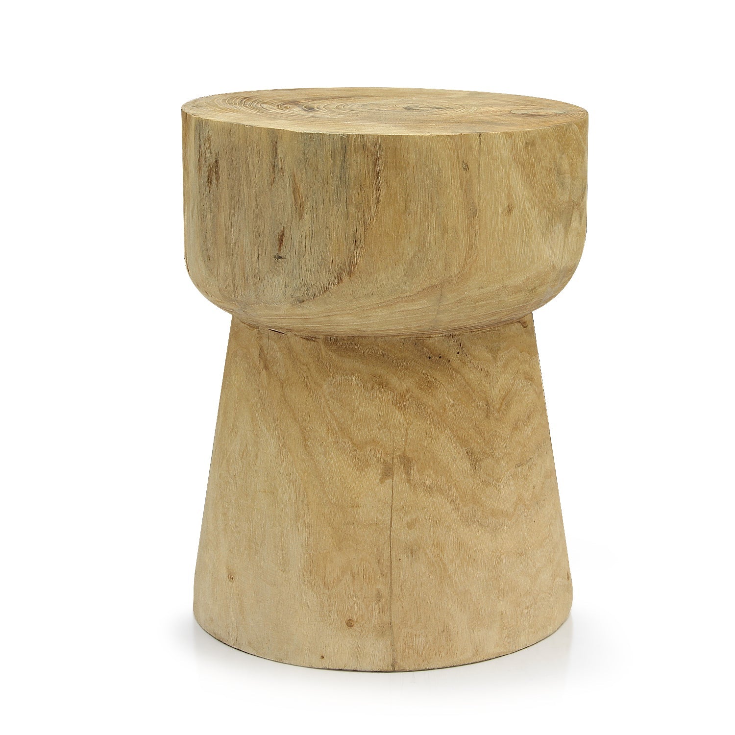 Présentoir de table d'appoint en bois naturel Verve