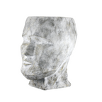 Sculpture de visage cubiste / Jardinière