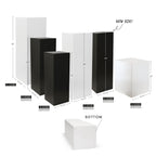 Colonne/Pied d'exposition en bois