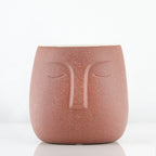 Pot et jardinière en céramique endormi