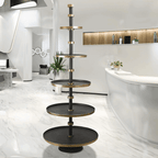 Présentoir à gâteaux sur pied imposant