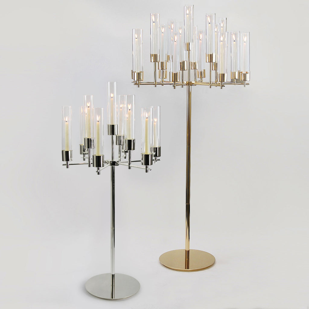 Grand candélabre de sol à 17 bras