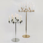 Grand candélabre de sol à 17 bras