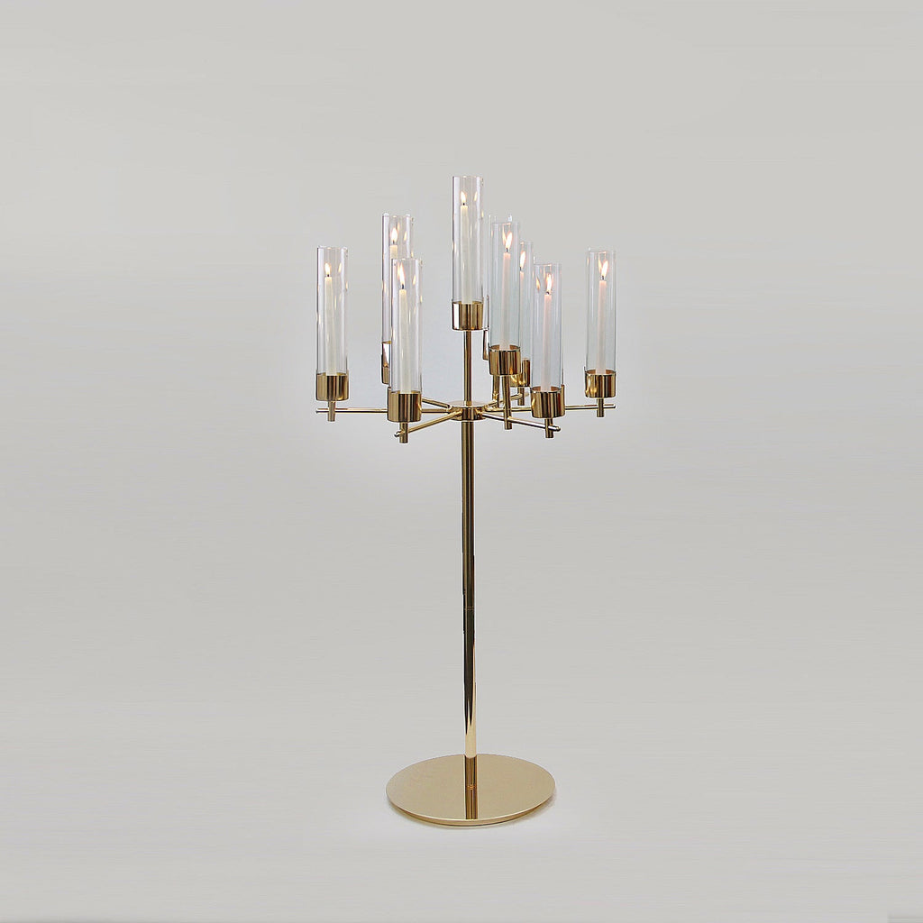 Grand candélabre de sol à 17 bras