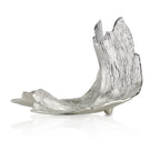 Sculpture de vague dorée