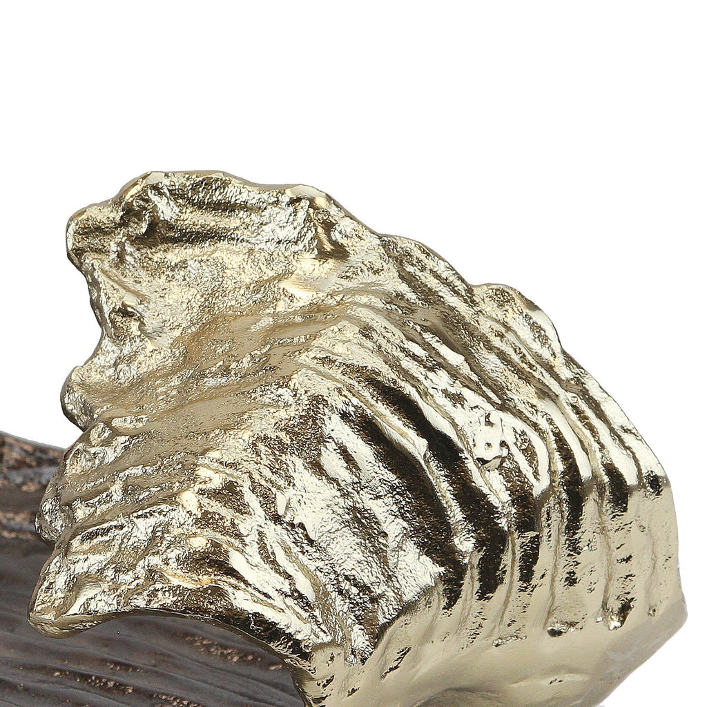 Sculpture de plateau en métal