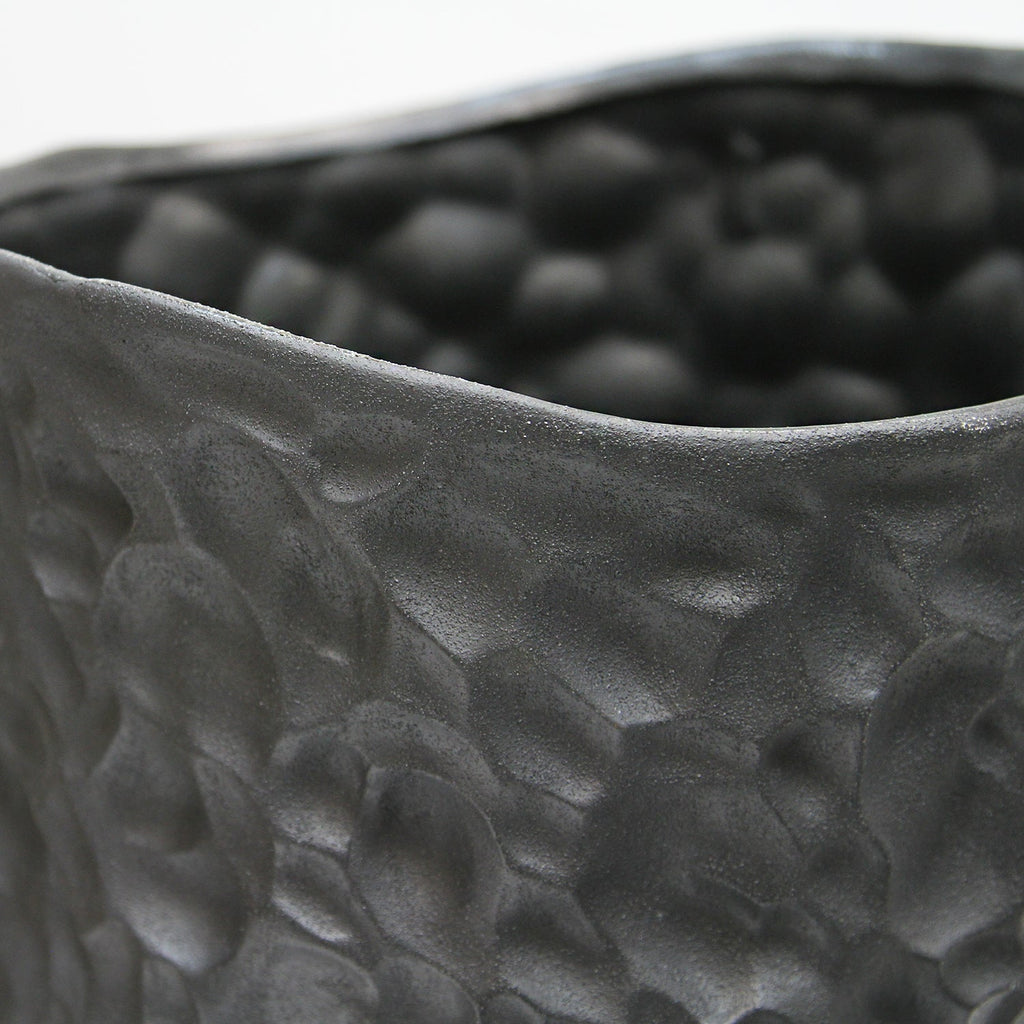 Vase texturé urbain