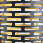 Colonne de bougies ouragan Mandala au sol