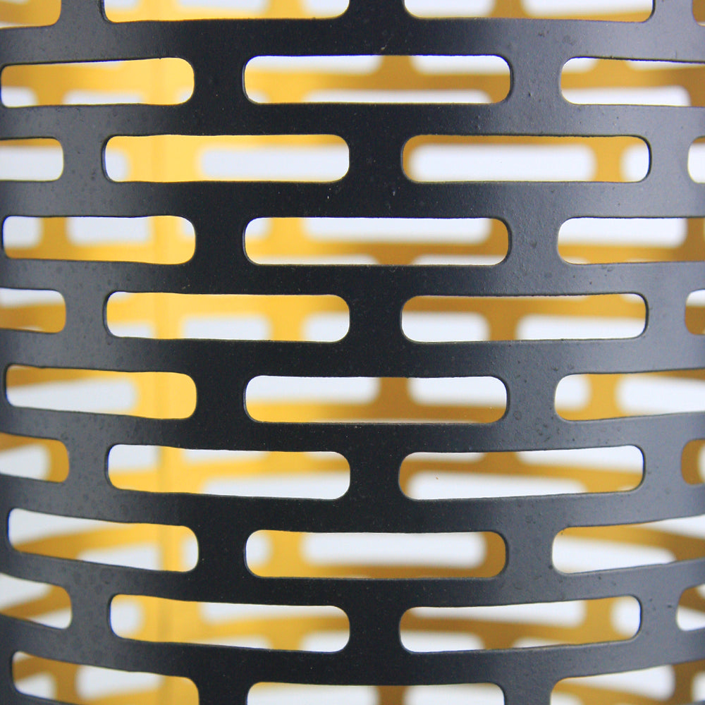 Colonne de bougies ouragan Mandala au sol