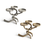 Trio de candélabres