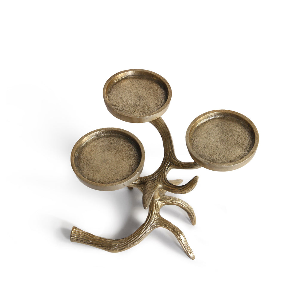 Trio de candélabres