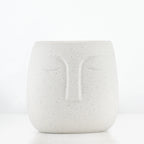 Pot et jardinière en céramique endormi