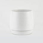 Pot en céramique ondulé